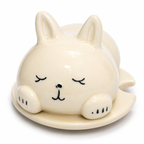Givana Sleepy Cat Mug Set featuring cute, cozy cat designs in a charming ceramic mug collection for relaxing mornings.