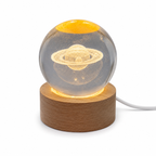 Celestial Orbit Glow – Crystal Lamp (Large Size) 🌙✨