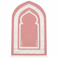 Givana Lite Prayer Mat in soft fabric, featuring a vibrant design and ample space for comfortable prayer.