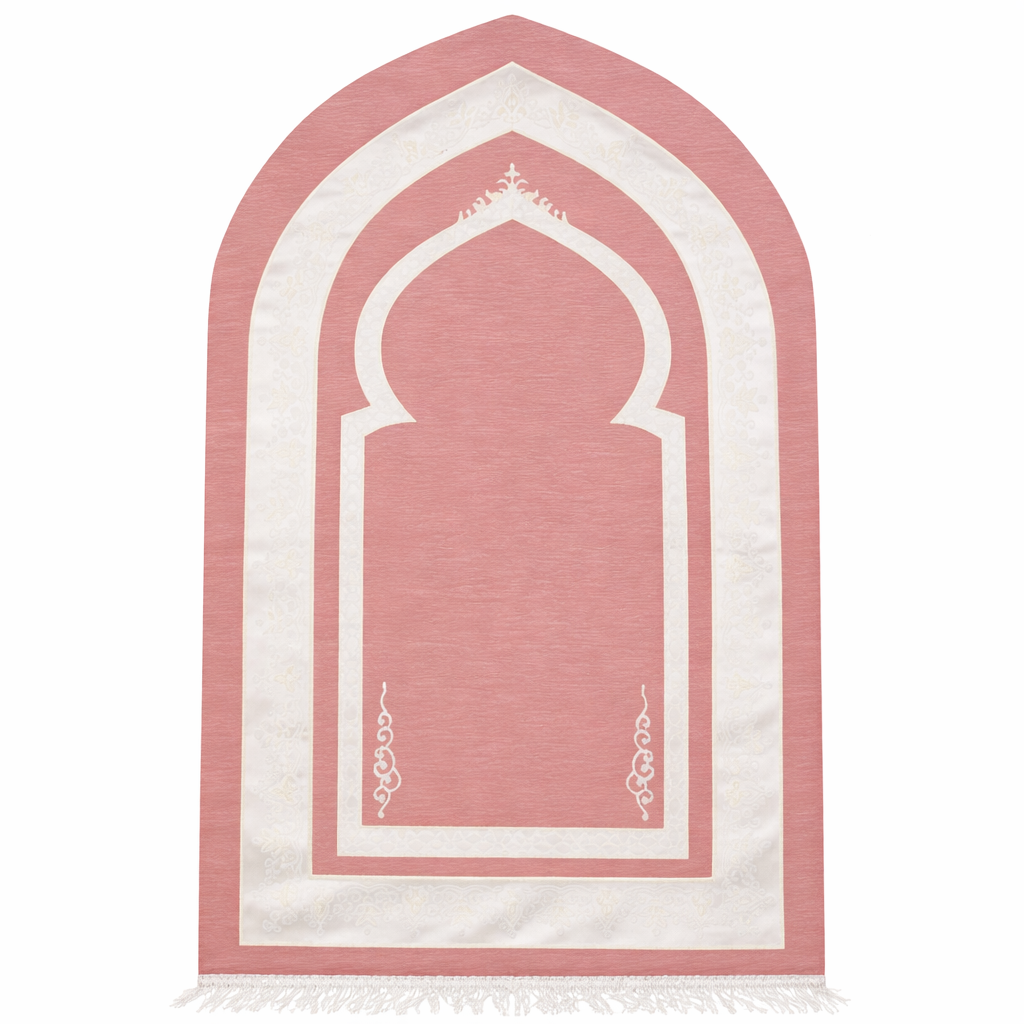 Givana Lite Prayer Mat in soft fabric, featuring a vibrant design and ample space for comfortable prayer.