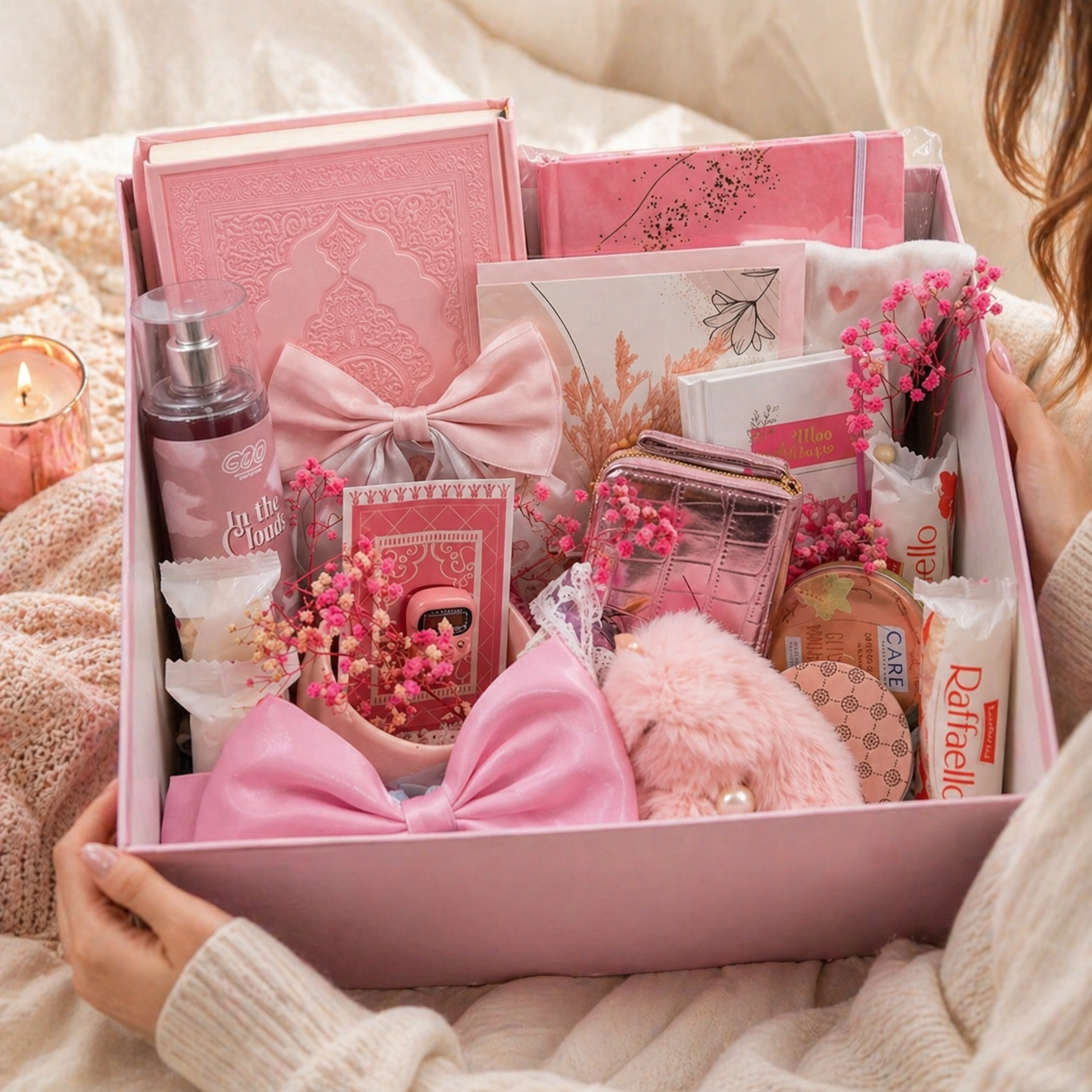 Bestie Pinky Deluxe Gift Box ✨
(16 Gifts Inside!)💕