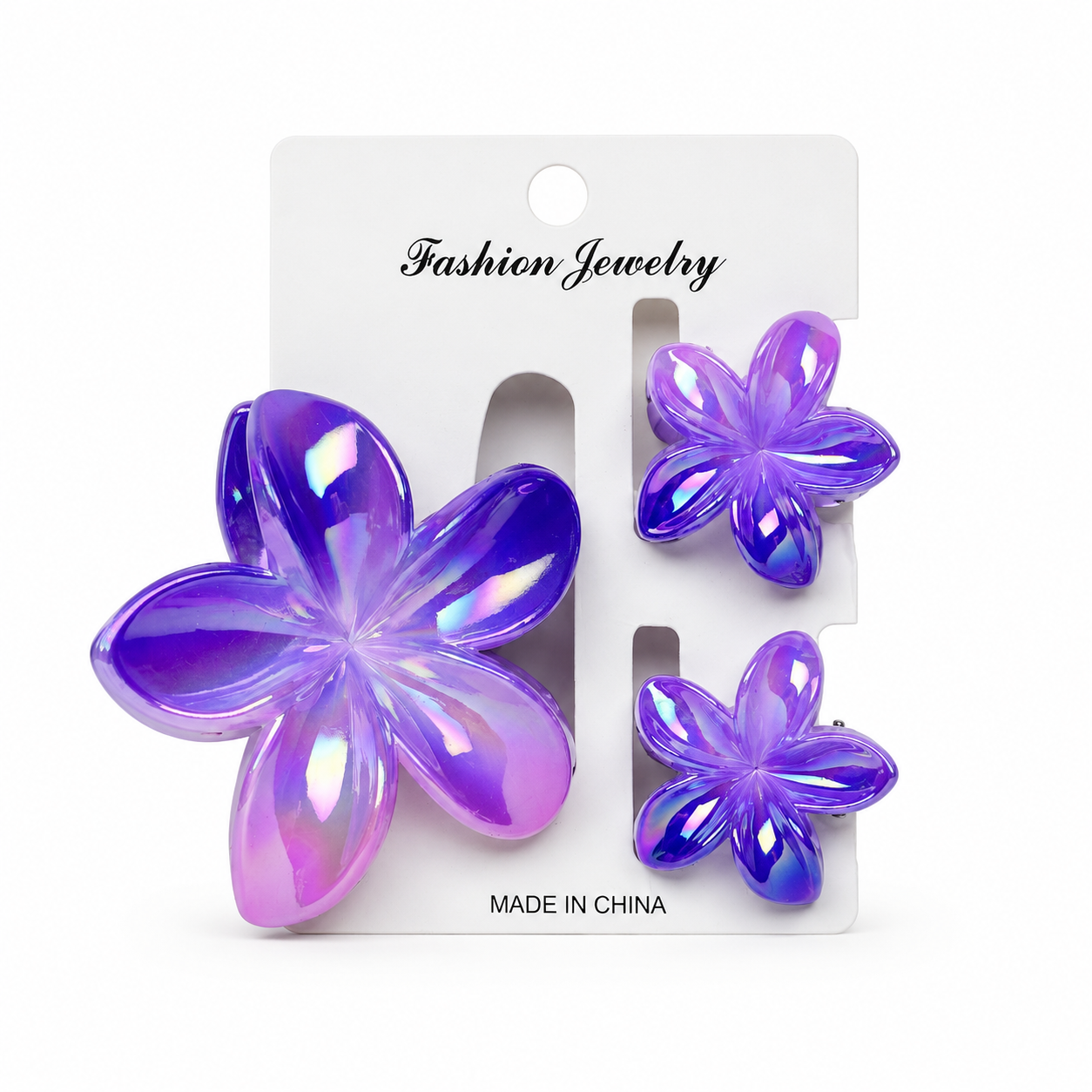 Aurora Flower Claw Clip – Available in Different Colors ✨🌸