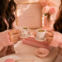 Mini Shein Edition Coffee Cup & Saucer ☕🎀
