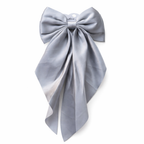 Givana satin ribbon bow hair clip with a shiny, elegant bow design perfect for hair accessories and styling.