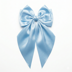 Givana elegant satin ribbon bow hair clip with a decorative bow design, perfect for accessorizing hairstyles.
