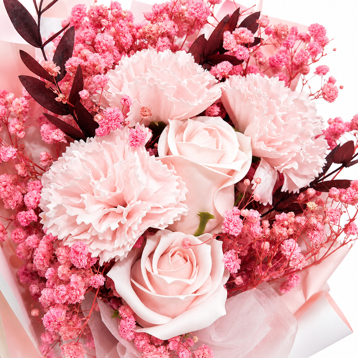 Blush Pink Luxury Bloom Bag🌸
