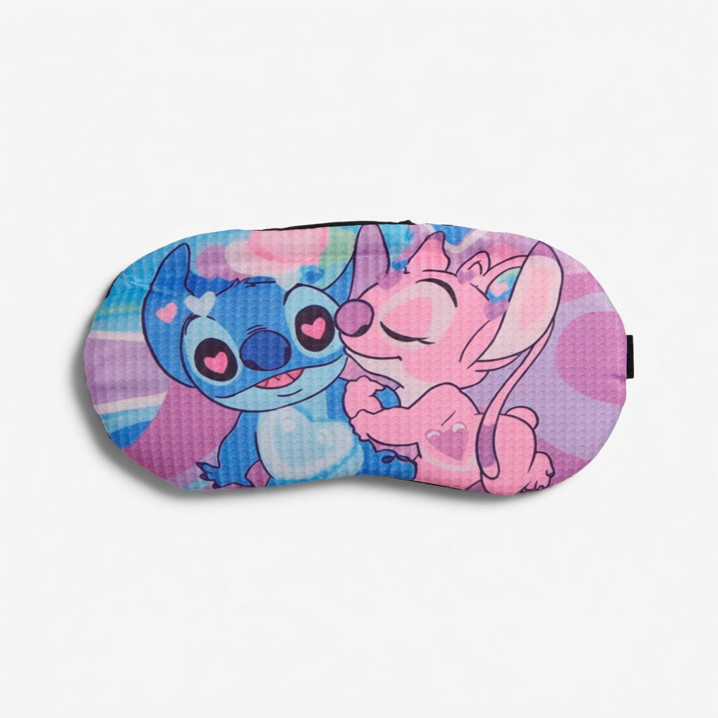Stitch Gel Sleep Mask – Kawaii Edition 💜✨