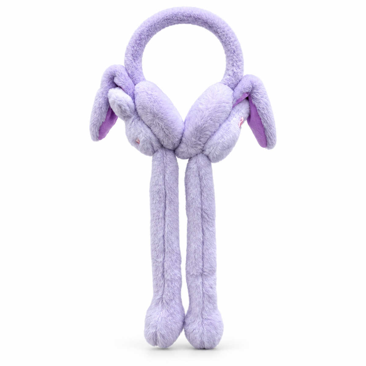 Bunny Moving Ears Plush Earmuffs – 4 Colors
