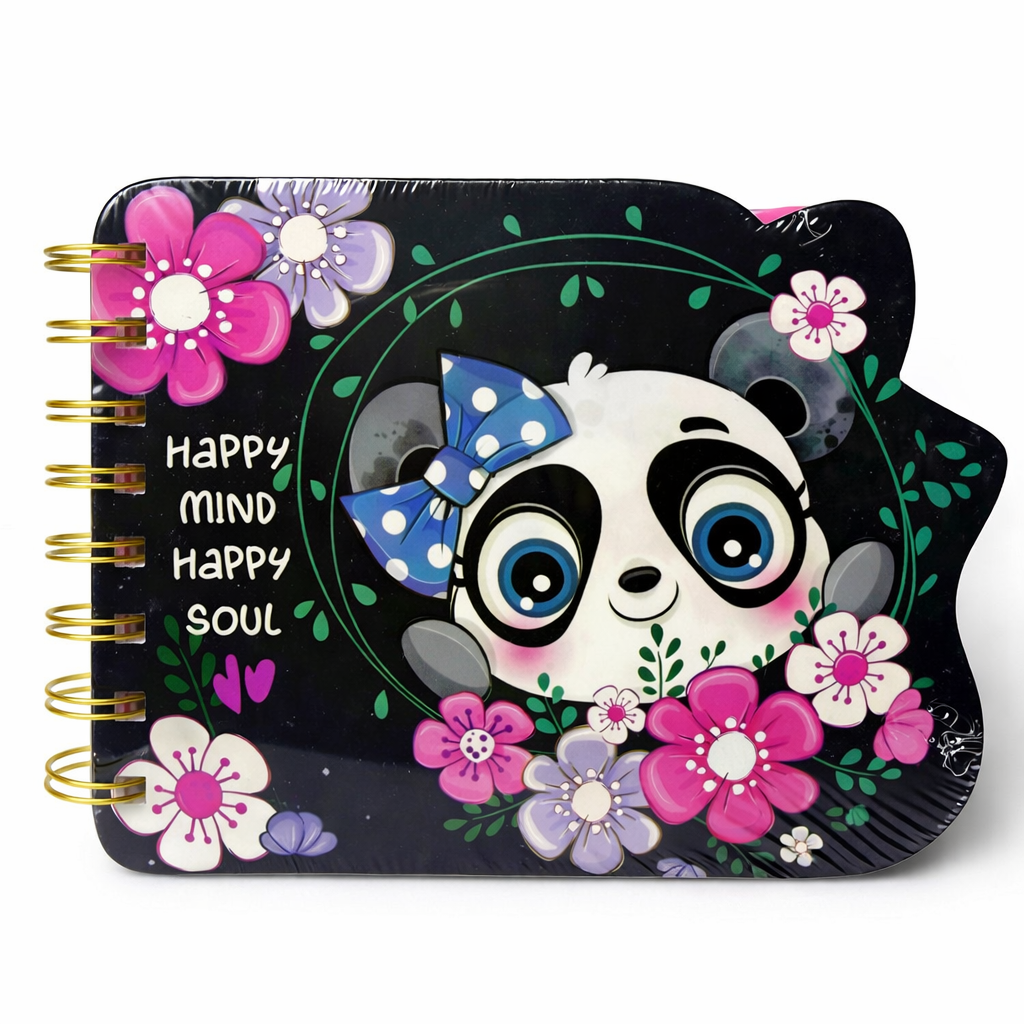 Die cut notebook
