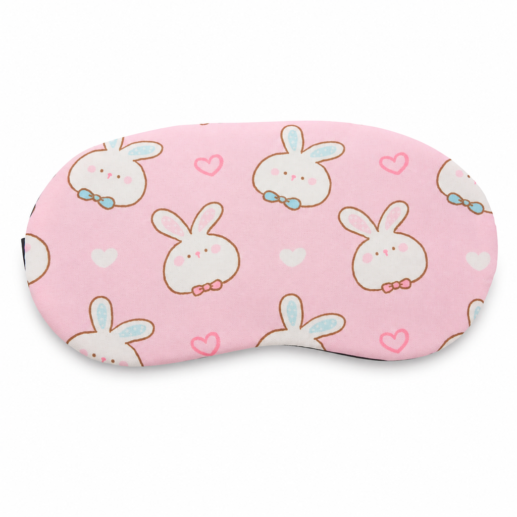 Bunny Dream Sleep Mask – Available in 4 Colors 🩷
