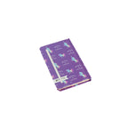 A6 Unicorn notebook by 2BE featuring a colorful unicorn design on the cover with blank pages inside.