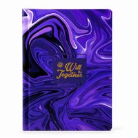Galaxy Hardcover Notebook 💜✨