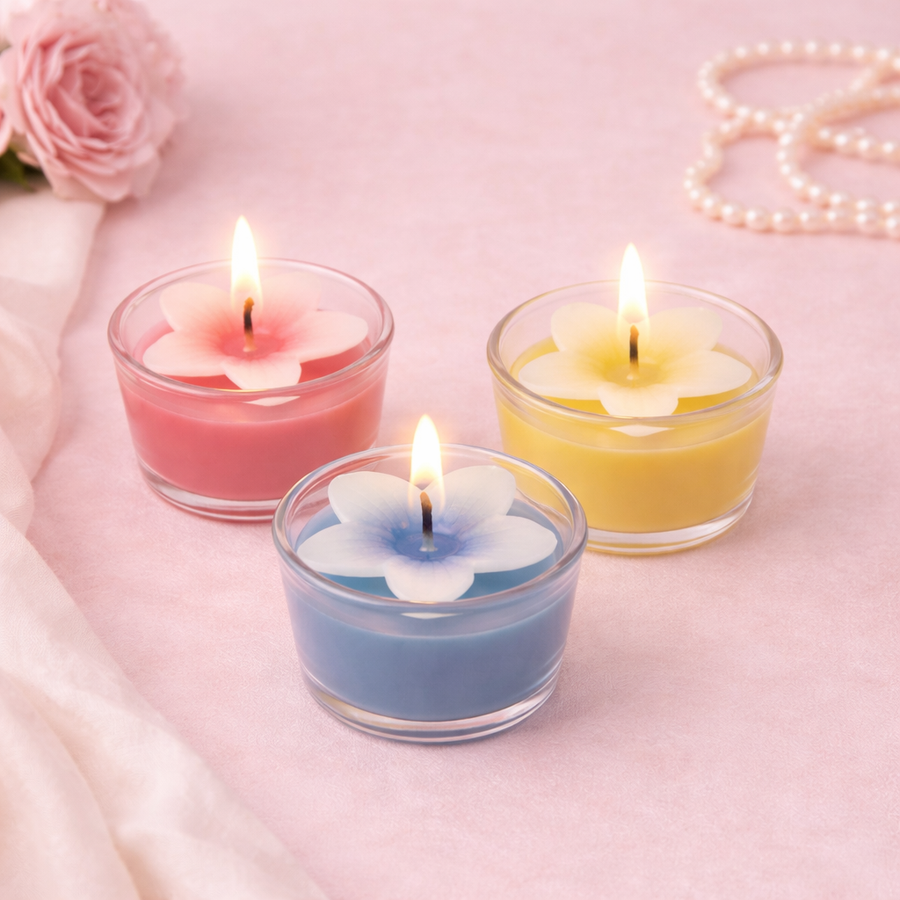 Bloom Glow Mini Candle 🌸
—✨Available in 6 Colors✨