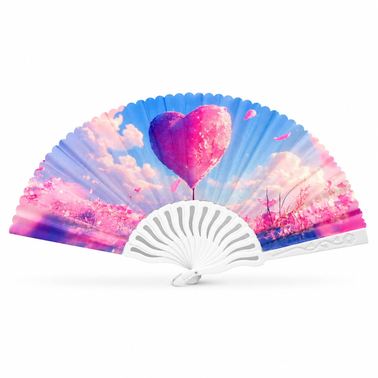 Aesthetic Folding Hand Fan – Available in Different Designs ✨🩷