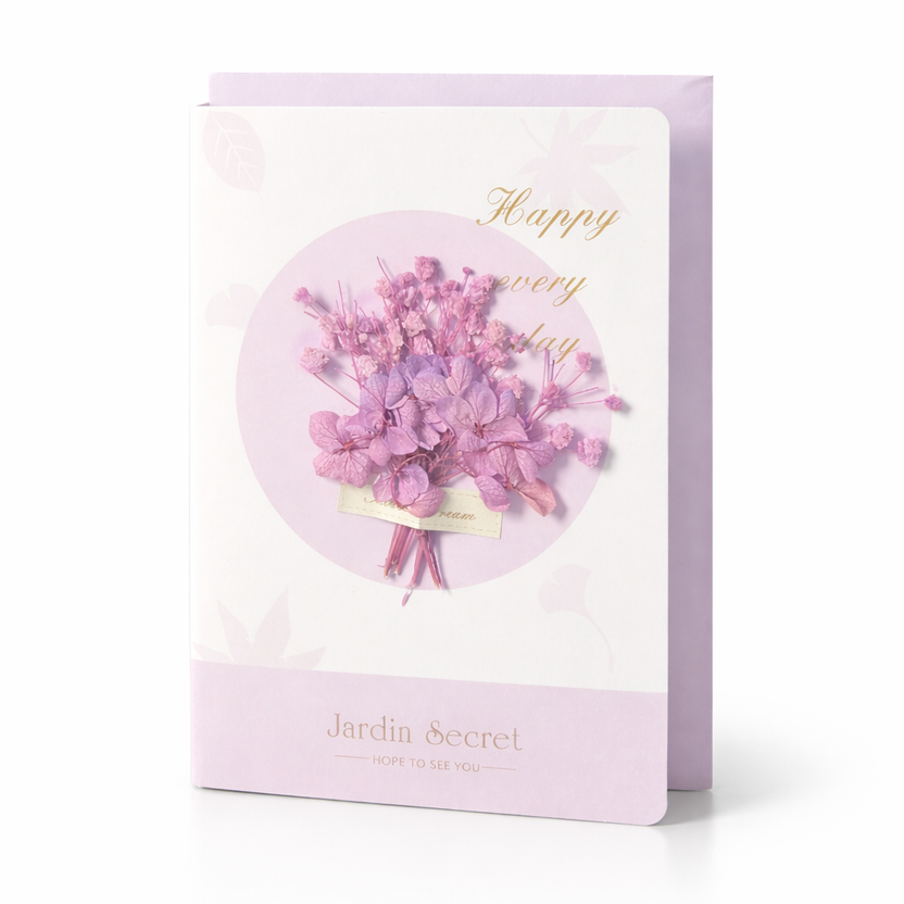 Lilac Love Greeting Card 💜