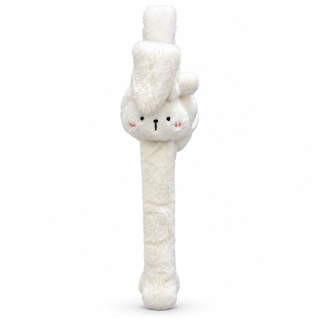 Bunny Moving Ears Plush Earmuffs – 4 Colors