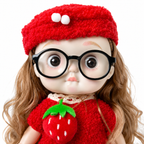 دمية أزياء الفراولة الجميلة🍓