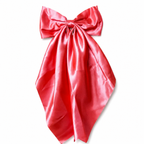 Long Satin Bow Hair Clip 🎀✨