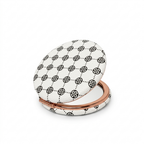Givana luxury double-sided pocket mirror with decorative floral design, compact and stylish for everyday use.