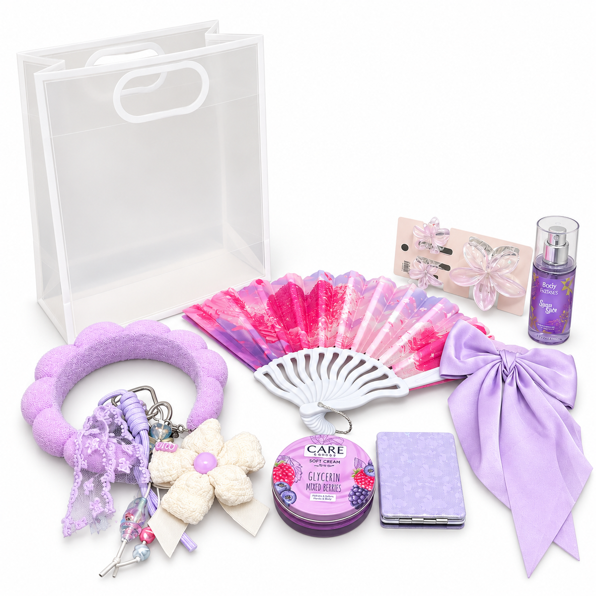 Purple Bridesmaid Gift Bag | Best Friend Edition | 8 Gifts
