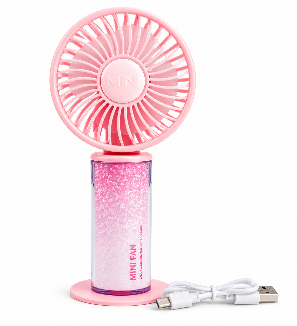 Mini Portable Fan – Available in 2 Colors 💖🩵