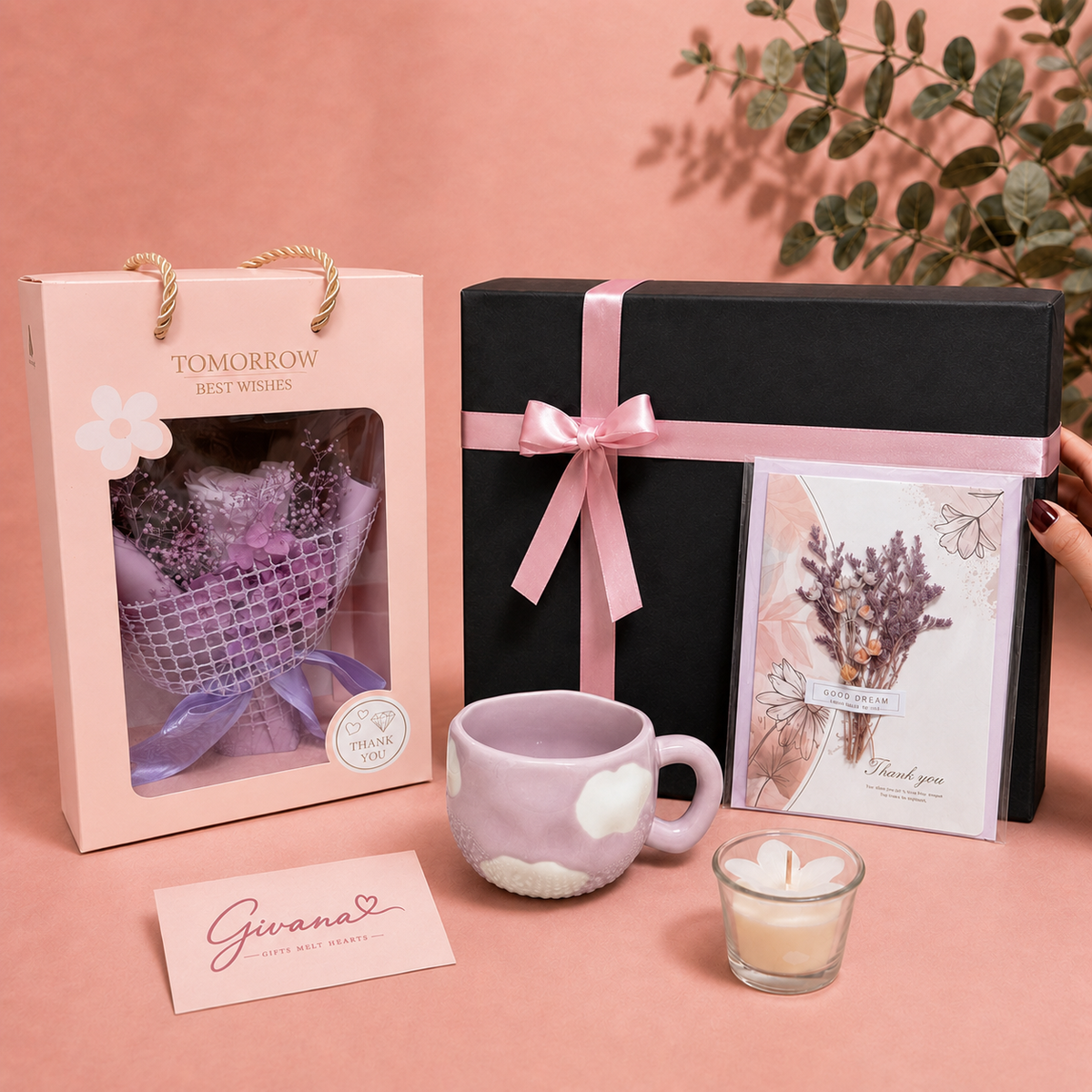 Lavender Glow Gift Box  | PROUD OF YOU SERIES | ✨ (8 Gifts Inside)✨