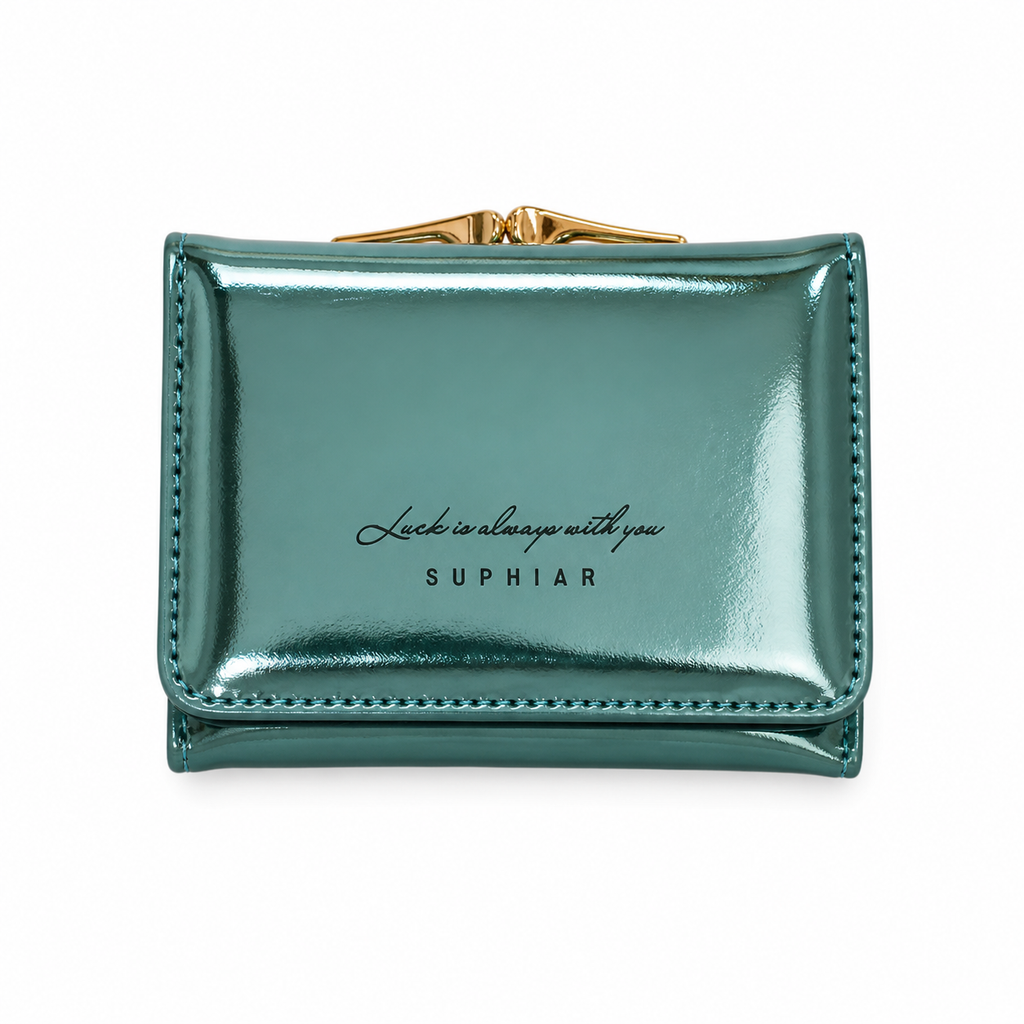 Iridescent Dream Wallet 🤍— Mini Glow Edition ✨