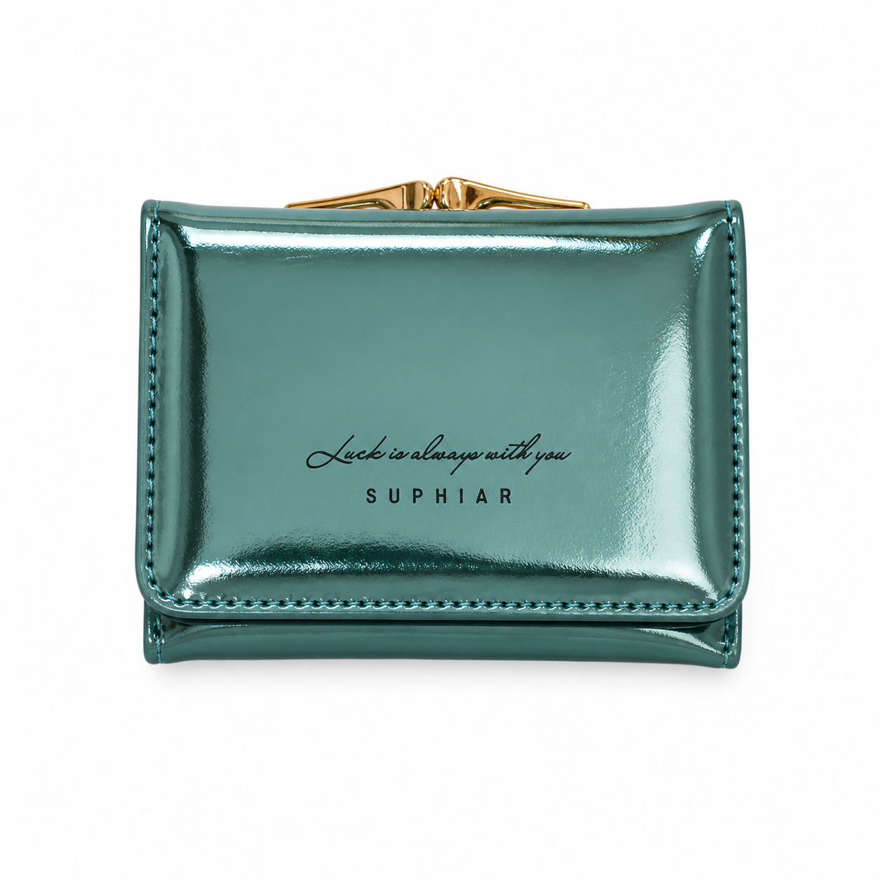 Iridescent Dream Wallet 🤍— Mini Glow Edition ✨