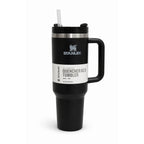 Givana Stanley Glow Tumbler mug in six vibrant colors with glowing accents, perfect for hot and cold beverages.
