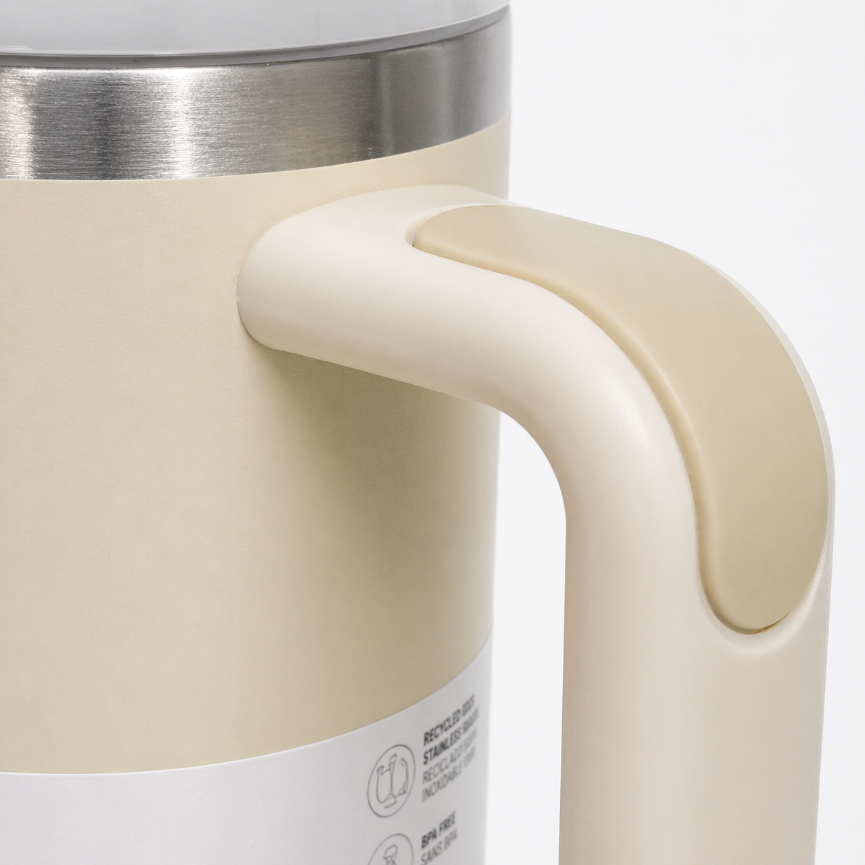 Givana Stanley Glow Tumbler mug in six vibrant colors with a glow-in-the-dark finish, featuring a sleek, durable design.