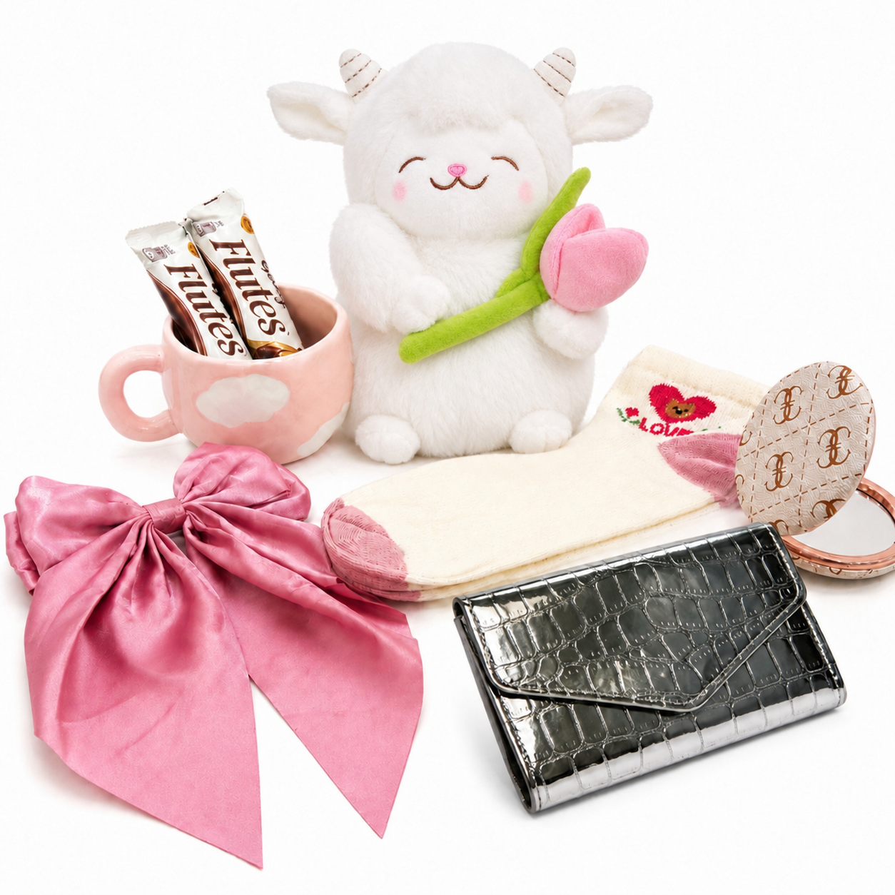 Medium:
Eid Sweet Glow Box – Medium Size | 8 Gifts Inside | Assorted Colors 🌸🎀