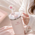 Bloom Straw Topper – Stanley Mug Accessory - soft Edition 🌸✨