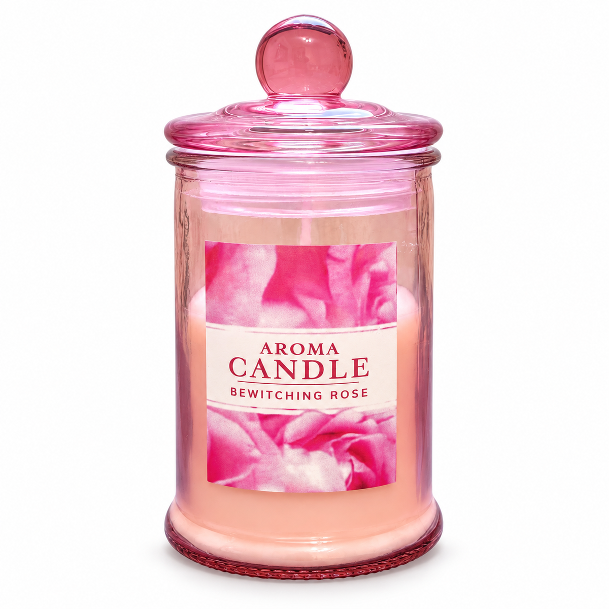 Bewitching Rose Aroma Candle – Available in 2 Sizes