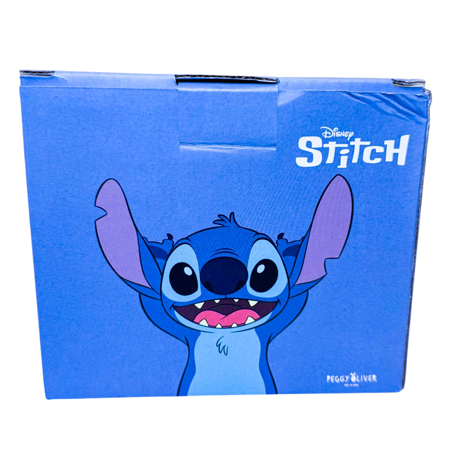 Funny Stitch ceramic mug by Givana featuring a humorous Stitch design on a white ceramic coffee mug.