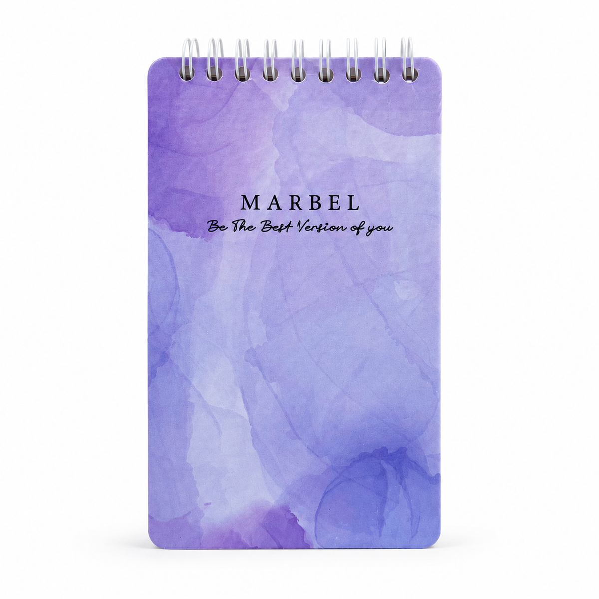 Marble Pocket Spiral Notebook ✨