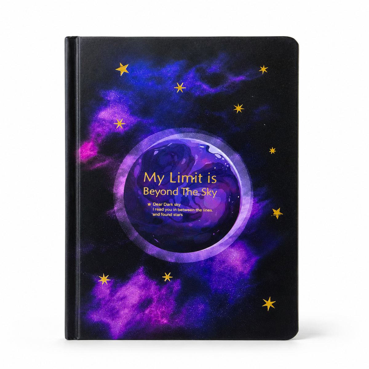 Galaxy Hardcover Notebook 💜✨