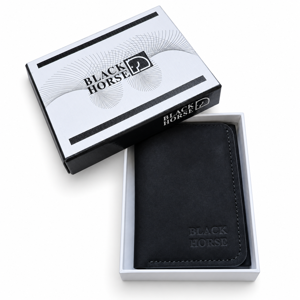 Black Horse Men’s Wallet – Black