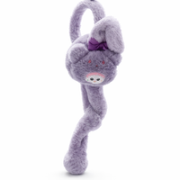 Givana cute character earmuffs with colorful design, plush fabric, and cartoon face for cozy winter wear and playful style.