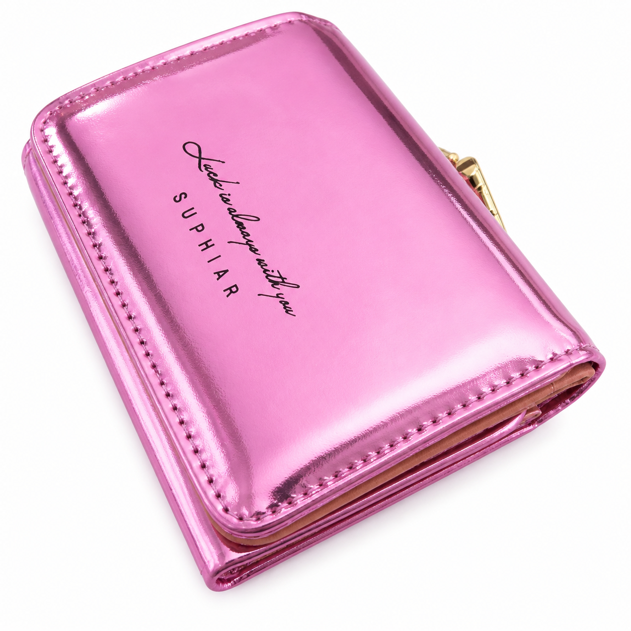 Iridescent Dream Wallet 🤍— Mini Glow Edition ✨
