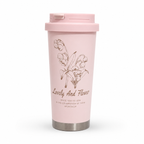 Luxe Floral Thermal Mug — Available in 3 Colors ✨