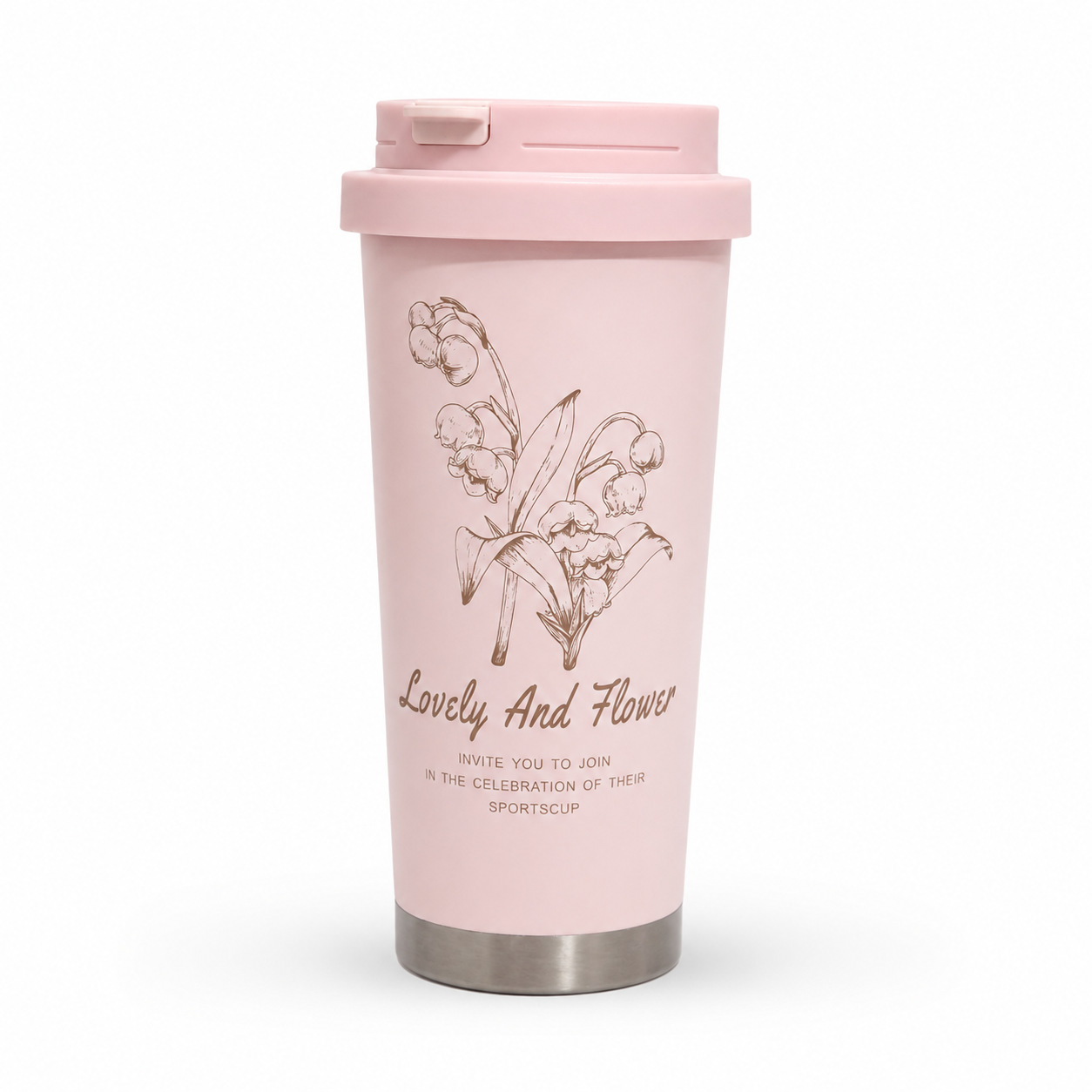 Luxe Floral Thermal Mug — Available in 3 Colors ✨