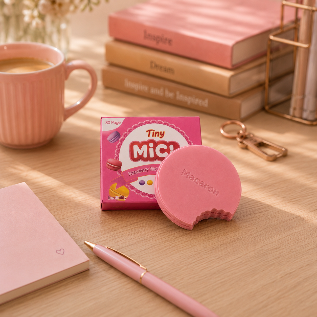 Macaron Notebook 🍬✨ — Scented Edition ✨
