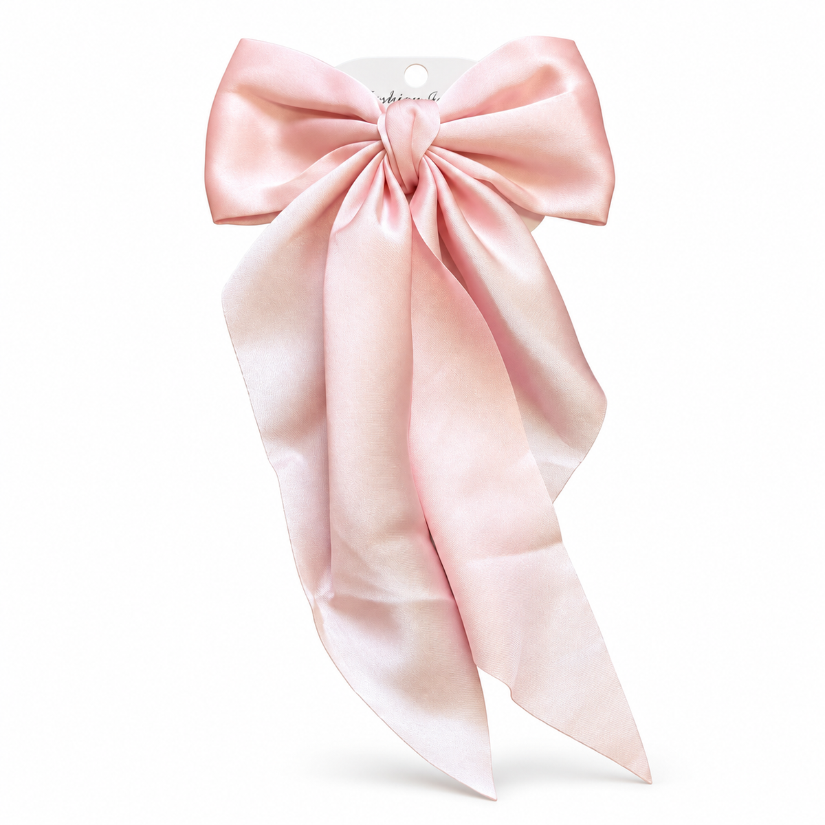 Oversized Satin Bow Hair Clip