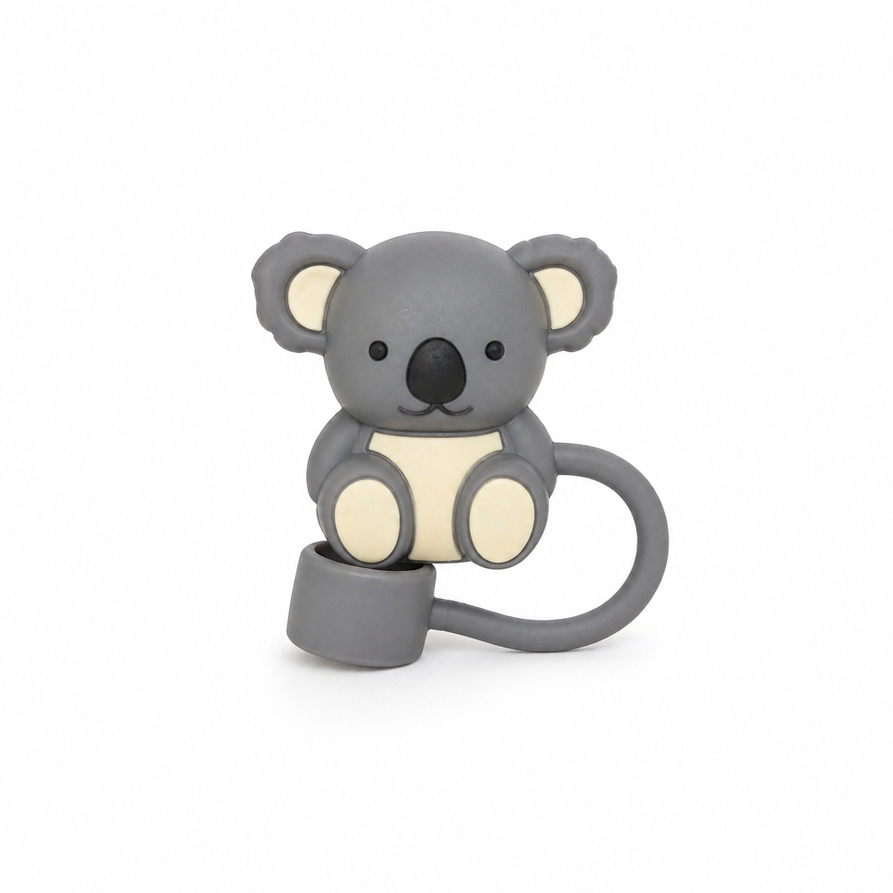 Cute Koala Straw Topper —Stanley Mug Accessory- Soft Edition 🐨✨