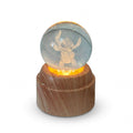 Rotating Stitch Crystal Ball Night Light