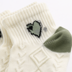 Givana Lucky Mood Socks in five colorful designs featuring playful patterns and vibrant green accents.