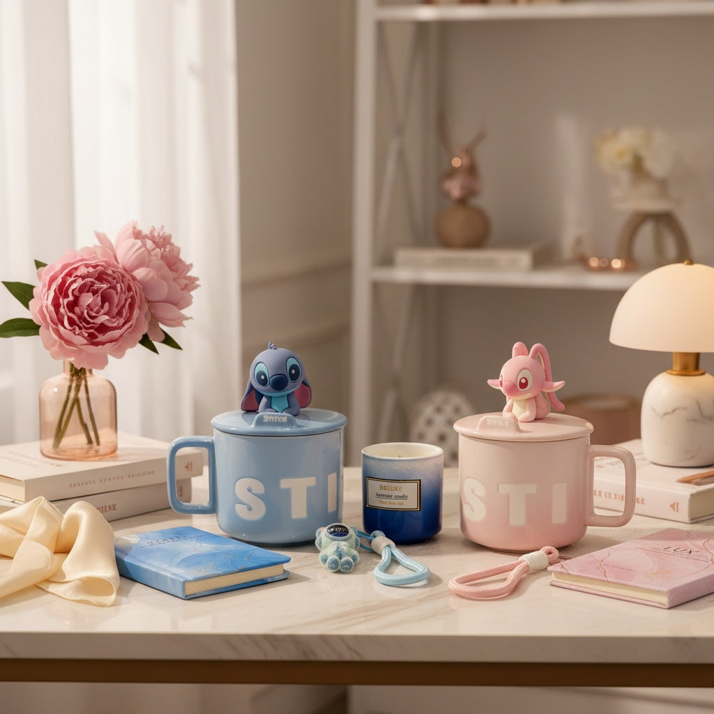 Original Disney Stitch & Angel luxury Bundle – 8 Gifts 💕✨