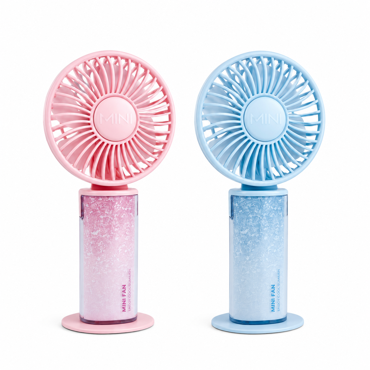 Mini Portable Fan – Available in 2 Colors 💖🩵