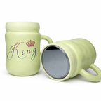 King Mirror Lid Mug ✨👑
