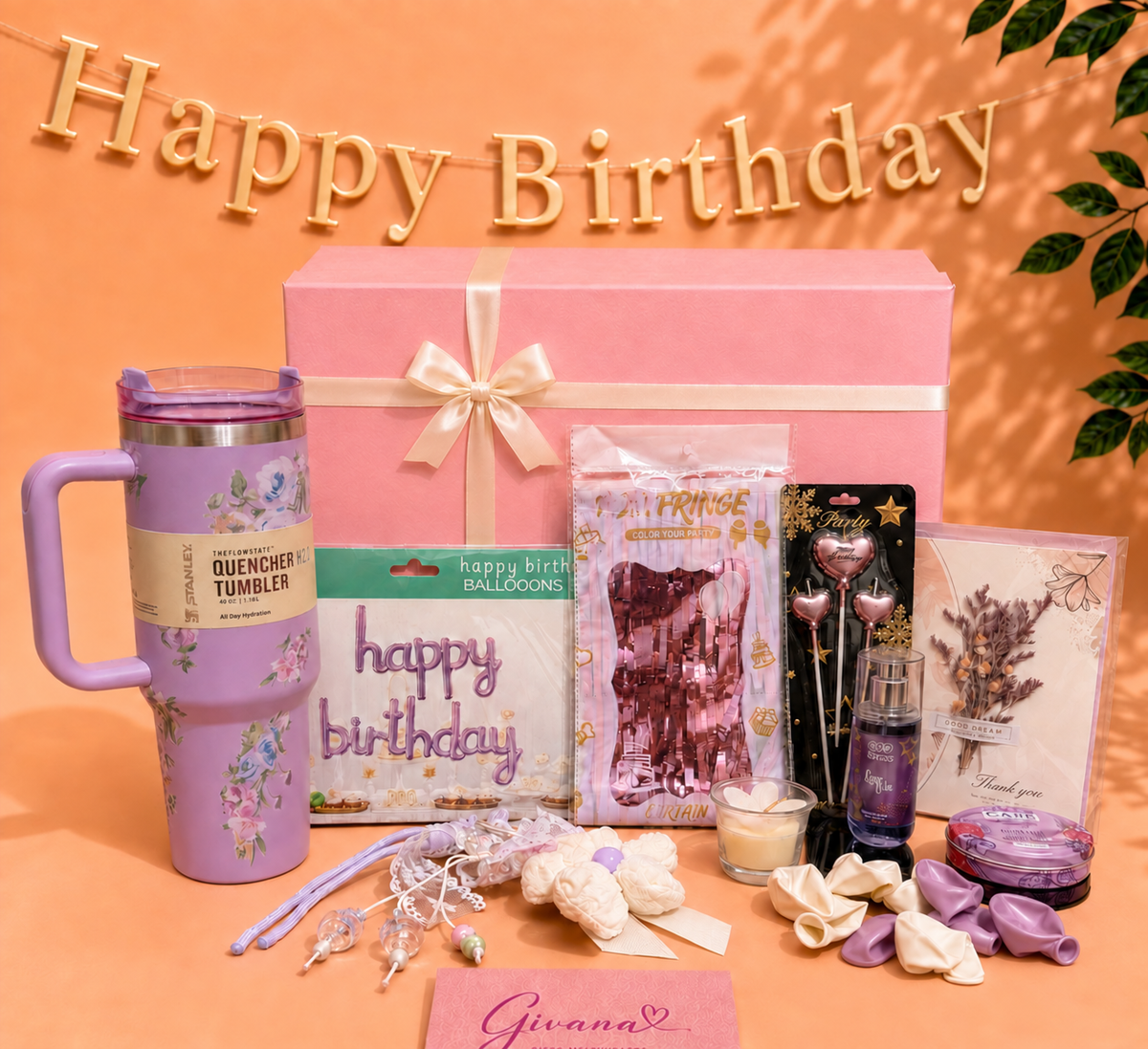 Lavender Birthday Gift Box | ✨ (10 Gifts Inside)✨
